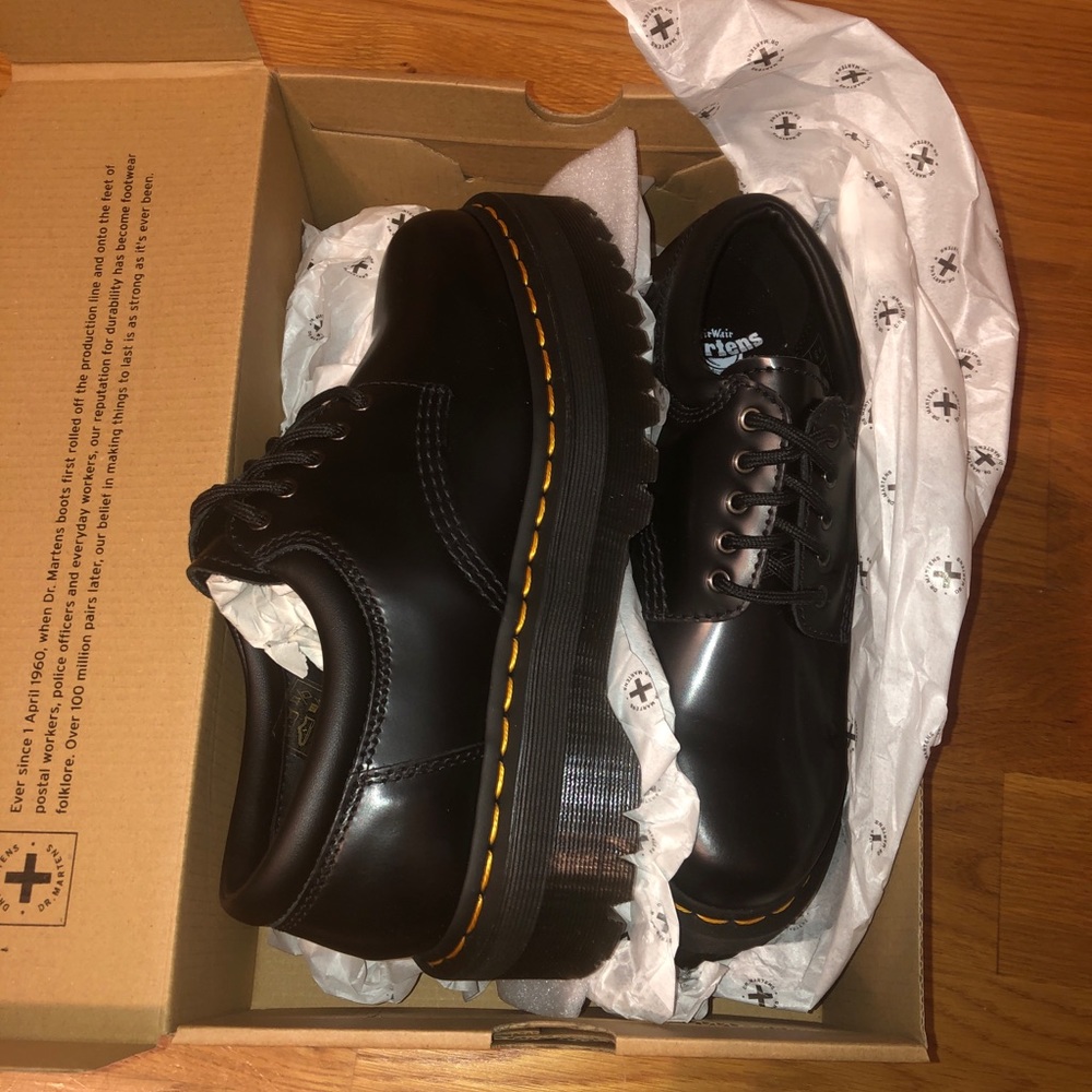 Platform Oxford Doctor Martens 8053 Quad